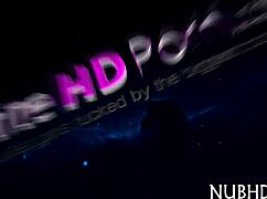 Diminutive beauty engages in hardcore scene with blowjob and rough sex