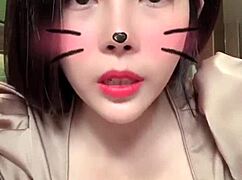 Asian Girl With Big Tits Performs Live Sex Show!