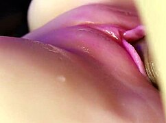 creampie close-up in pink wet pussy