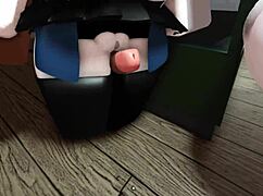 哇，她甩掉朋友在门口，看到女店员骑大黑鸡巴猛操，就跳进去摸奶被狂干！😱