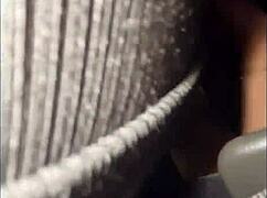 riding his big cock in the car