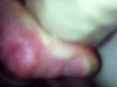 Damn, I’m pounding my girlfriend’s wet pussy with a dildo, she’s so naughty!