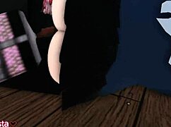 哇，她甩掉朋友在门口，看到女店员骑大黑鸡巴猛操，就跳进去摸奶被狂干！😱