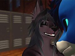 Alpha Wolf Fucks Slutty Girl With Monster Cock At Gym