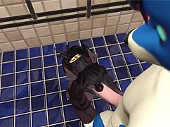 Alpha Wolf Fucks Slutty Girl With Monster Cock At Gym