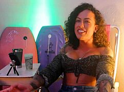 Modelo Fitness Kelly Odara Revela Aventuras Sexuais No Cai�ara Talk Show - Ep02