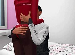 White Guy Loses Control Over Young Black Woman's Big Ass