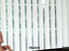 Daddy4k Victoria Daniels Likes To Swim In Huge Pool And Suck Mature Phallus