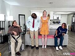 rebel rhyder, the sex assistant, takes on guys one by one, starting with deepthroat and moving to anal fucking her big ass