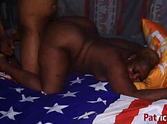 my new boyfriend's chocolate dick fucks me