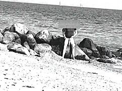 Just saw this huge cock at the nude beach, unreal sight!