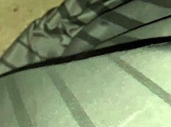 nice ebony candid soles with hidden sexy black