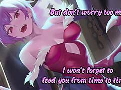 Get Transformed Into A Docile Pet By This Succubus In Hentai Femdom!