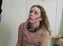 Spicy Kitten Feels Intense Emotions In Anal Madhouse During Awkward Treatment