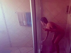 Ever Seen Pierced Nipples Soaked While I Soap Up in the Shower?