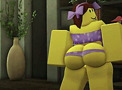 Noob Slut in Bikini Intensely Fucked by Femboy Ladyboy