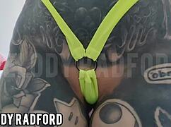 slutty melody radford twerks and teases hard