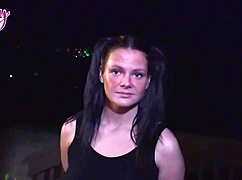 Daisy Garcia gets anal creampie from Seth before joining cheerleaders