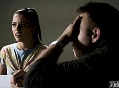 Fistfuck Your GF or My Men Will! Taboo Threesome Action