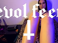 Ravena Gets Tickle Treatment from Goddess in Femdom Bdsm Striptease