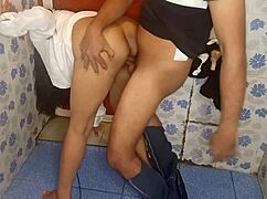 Secretary bangs boss in office bathroom for salary hike with dirty Hindi audio