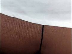 boss fucks secretary in public bathroom cum on face