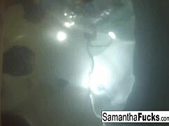 samantha and abigail mac having hot bath tub sex 😍💦