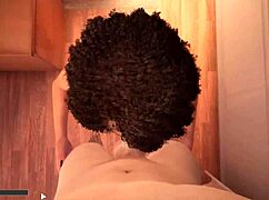 Staying Home With Your Ebony Girlfriend For A Relaxing Day