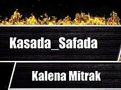 Kalena Mitrak lets a follower watch her giving her ass and then takes cum in mouth