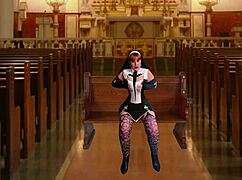 granny nun mary carmen in a heretical missionary fuck