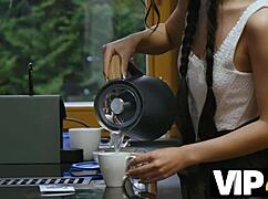 Vip4k spellbound sex with shaved pussy and daddy