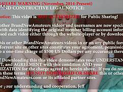 Blonde Coed Annie Archer Gets Mouth And Pussy Fucked!