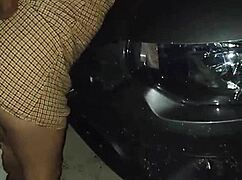 Latina slut can’t resist and gets pounded on the beach car in public!