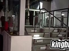 I’m loving Michelle Martinez sucking dick outside in Miami!