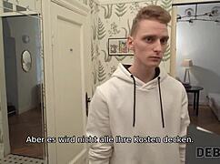 debt4k tale of a russian shopaholic getting drilled by debt collector while hubby watches