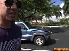 Girl Next Door Gets Doggystyled And Humiliated By Maledom In Reality Pickup