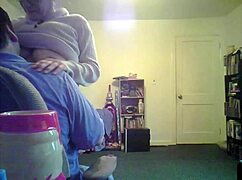 What's Loris Doing With Her Titties In The Living Room?