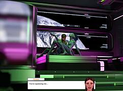 wanna join a midnight ride with a redhead shemale for double trouble in holiday dlc ending 4?