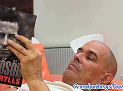 Sweet Teen 18+ Craves the Taste of Grandpa’s Cum After Wild Session