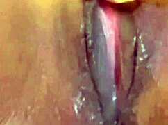 Hey, check out this 19-year-old tattooed girl masturbating her natural tits. Want to see more?