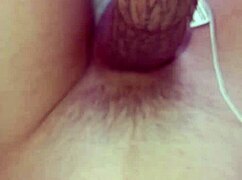 Showing off my pierced monster cock while masturbating 😏