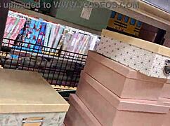 i gave a risky spit handjob in a store, phew