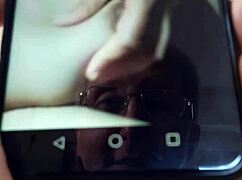 Can you believe my wife giving me a handjob show?