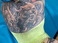 First Gay Encounter with Tattooed Carmona Leaves Me Wet and Cumming Hard