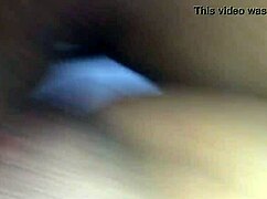 He fucks me rough in reverse missionary, creampies hard, but drops the camera