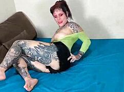 First Gay Encounter with Tattooed Carmona Leaves Me Wet and Cumming Hard