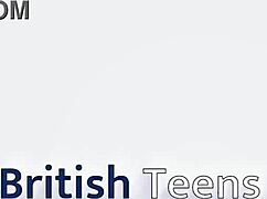 Collared British 18-year-old teased hard with vibrating wand