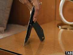 Cheating wife Karlee Grey explores lesbian desires with girlfriend.