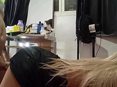 Caught Masturbating? Stepdaughter Punished With Sex Toy Outdoors