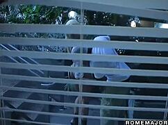 Does J Cannon ride big cocks in lingerie?